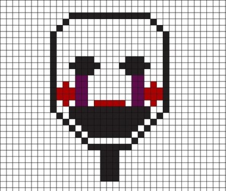 Марионетка по клеткам