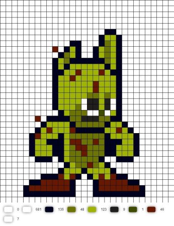 Спринг трап пиксельный