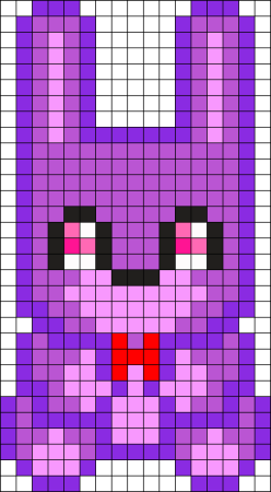 Рисунки по клеточкам ФНАФ