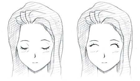 Рисунки для срисовки лица