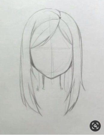 Аниме лицо легко