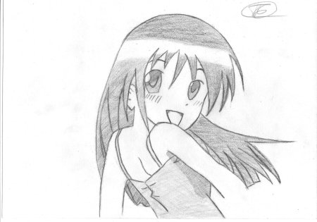 Рисунки для срисовки прикольные аниме