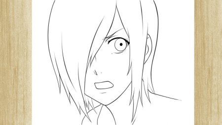 Лёгкий рисунок котёнка для срисовки