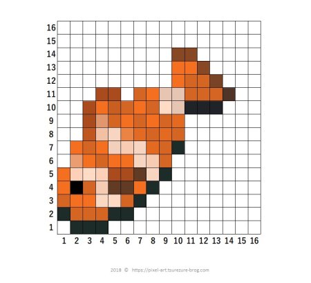 Рыба из МАЙНКРАФТА по клеточкам