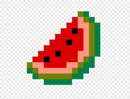 Фрукты пиксель арт