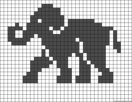 Слон жаккард