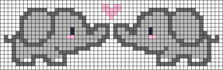 Маленькую картинку мышки по клеткам