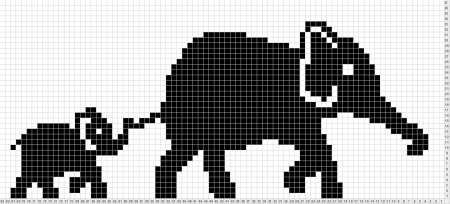 Жаккардовые узоры животные