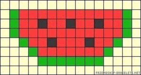 Арбуз по клеткам