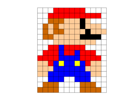 Марио в клеточку