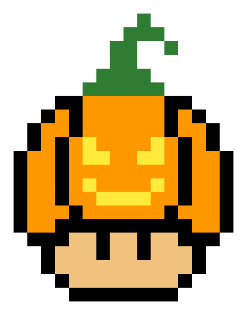 Тыква по клеткам