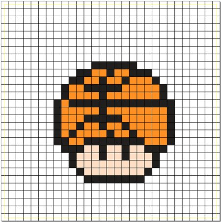 Пиксельный UHBL по клеточкам