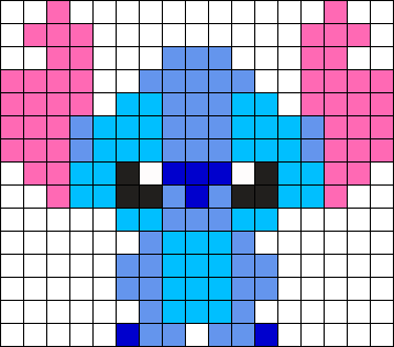 Стичь по клеточкам в тетради