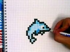 Летние рисунки по клеточкам в тетради