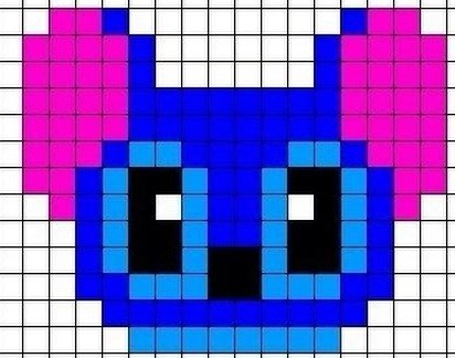 Рисунки по клеткам лёгкие