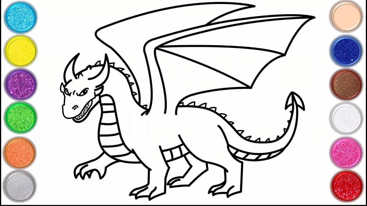 Легкие драконы для детей