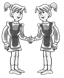 Королевство кривых зеркал рисунок