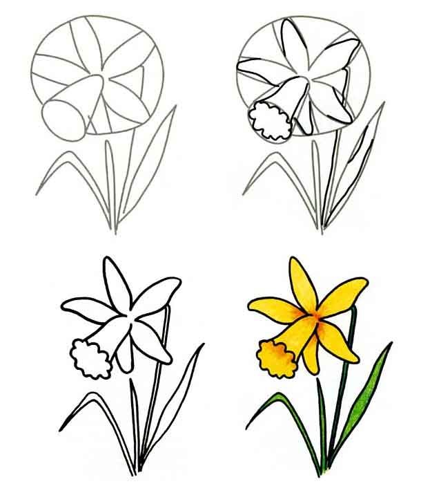 Как можно нарисовать цветок. Рисование цветов для детей. Поэтапное рисование цветка. Простые цветы для рисования. Лёгкие цветы для рисования.
