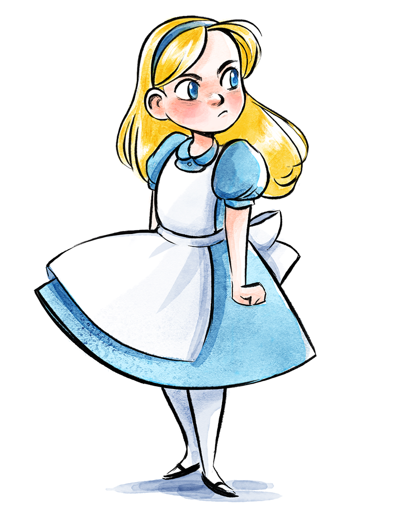Рисунок про алису. Алиса в стране чудес рисунок. Рисунок Алиса в стране чуде. Алиса Дисней. Алиса в стране чудес рисунок легкий.