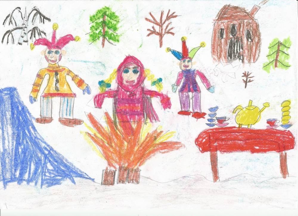 Нарисовать масленицу легко и красиво. Детский рисунок на тему Масленица. Рисование Масленица. Рисование Масленица в подготовительной группе. Рисунок Масленица 1 класс.