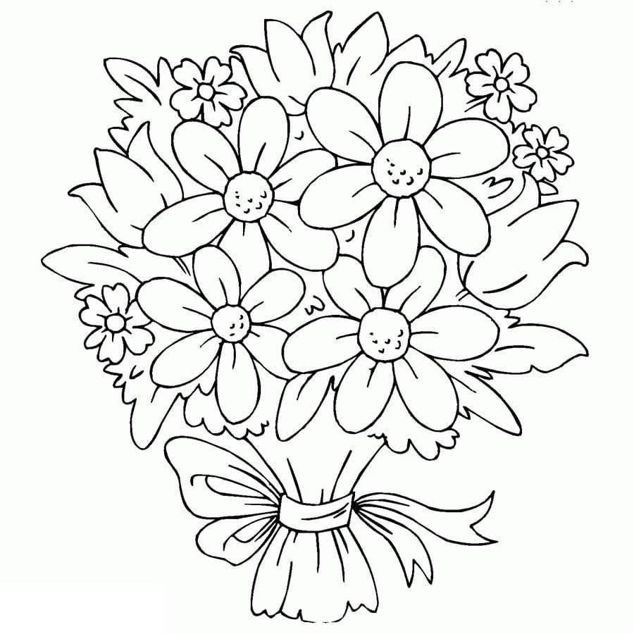 Раскраска Пхукет цветов