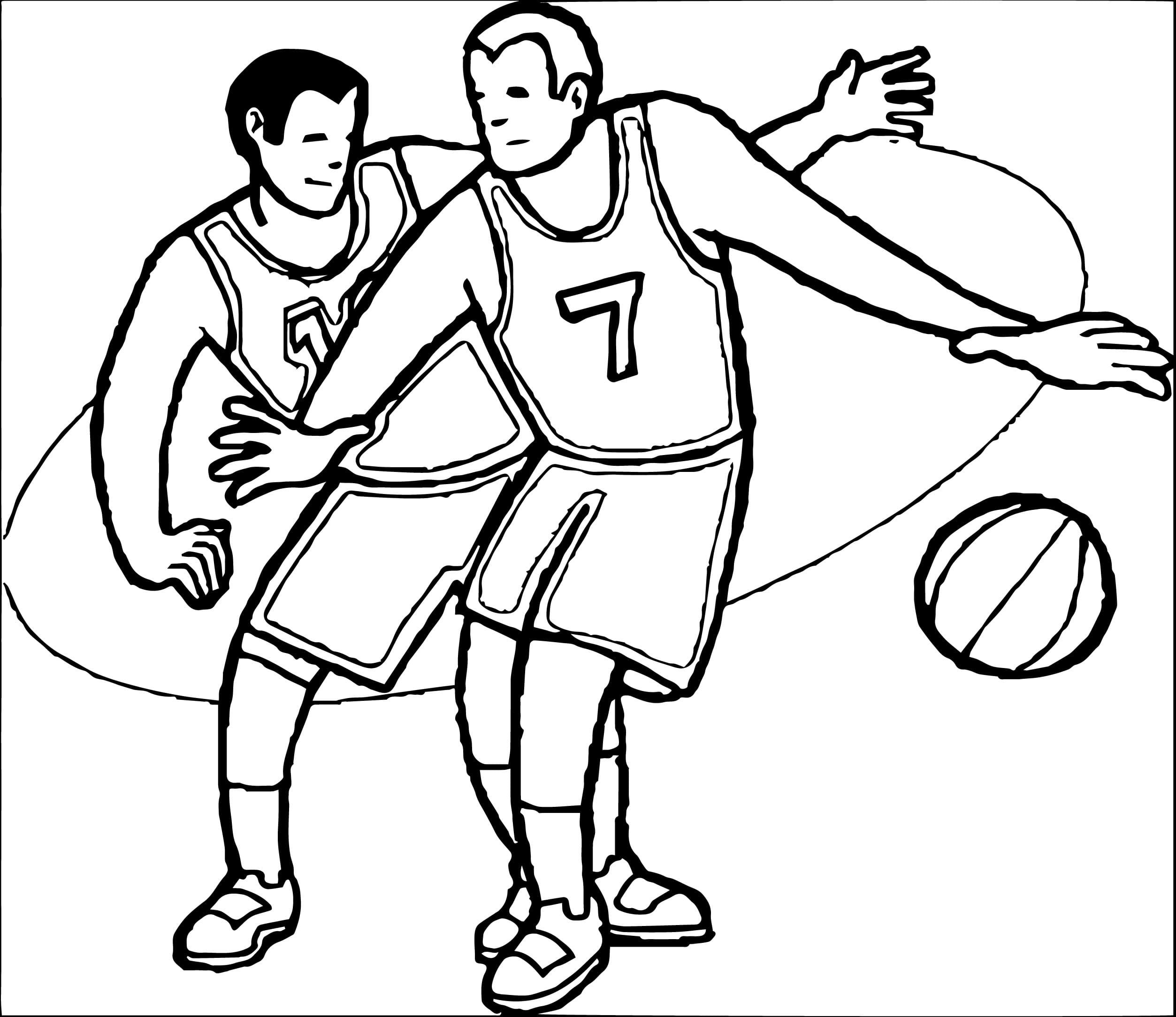 Баскетбол рисунок для детей 3 класс