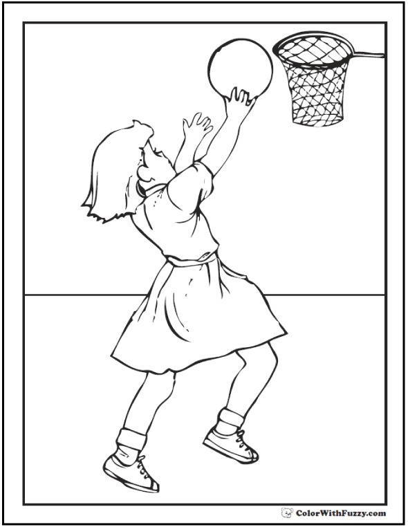 Рисунок спорт баскетбол