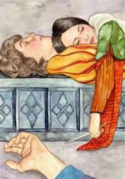 Рисунок на тему ромэо и Джульетта