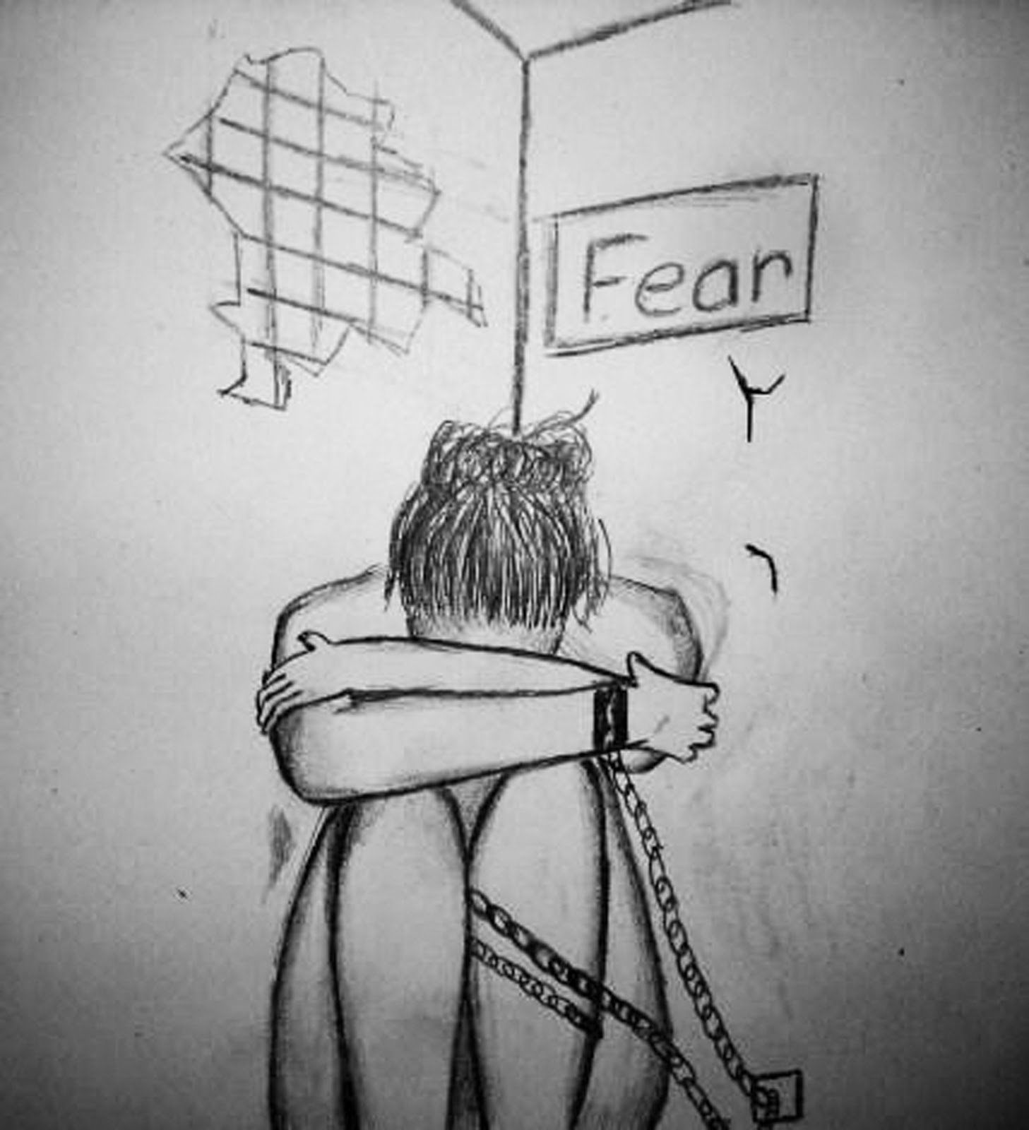 Рисунки связанные со страхом