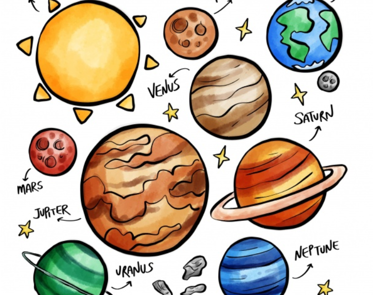 Sistema solar dibujo