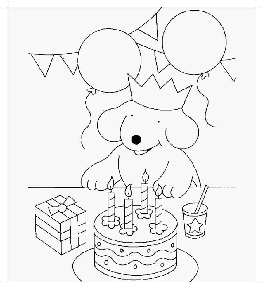 открытка на день рождения рисунок