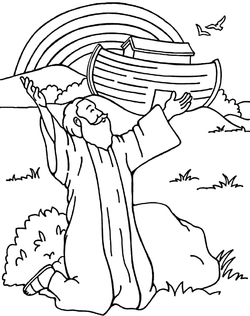 Библейские ветхозаветные иллюстрации Ной