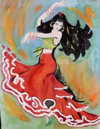 Фламенко рисунок