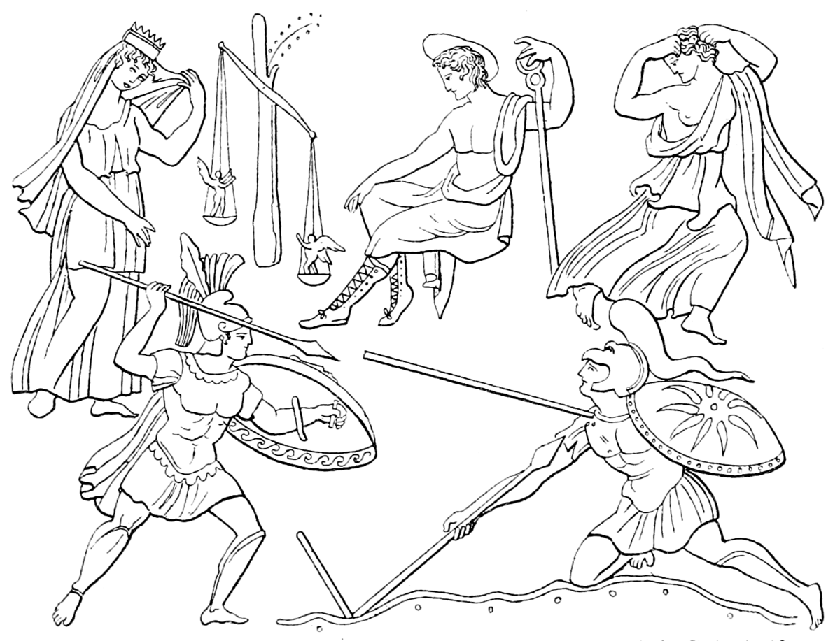 Рисуунок"древняя Греция". Древняя Греция рисунки Илиада. Рисунки Ахиллес Илиада. Битва Ахиллеса и Гектора.