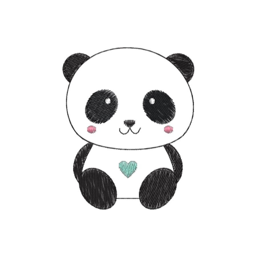 Панда для рисования