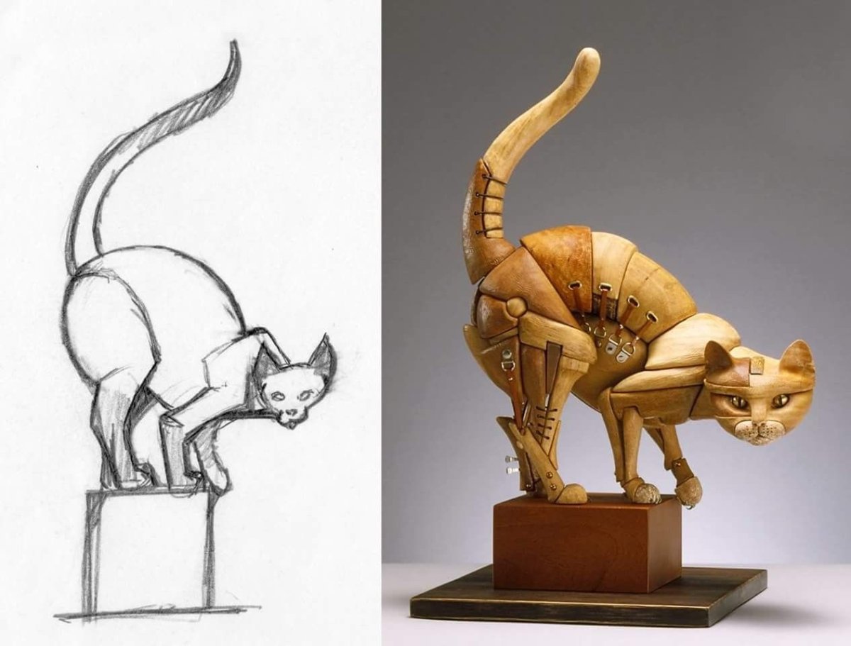 Стилизация животных в скульптуре