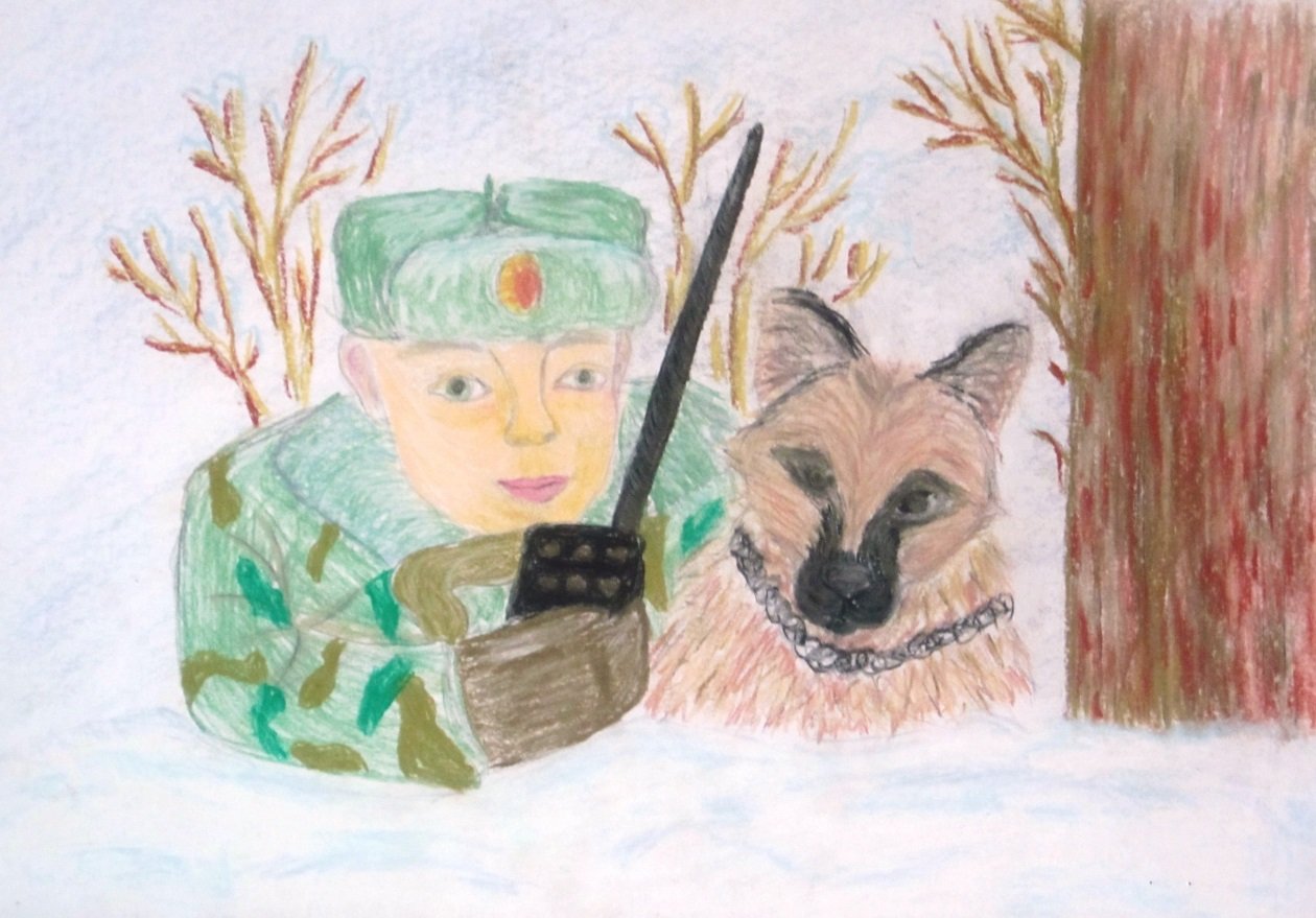 Рисунки на тему животные и война