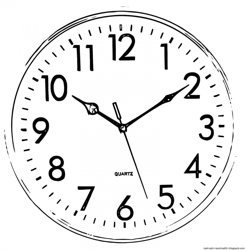 Часы на времени нарисовать. Часы раскраска. Часы раскраска для детей. Рисунок часов со стрелками. Циферблат часов.