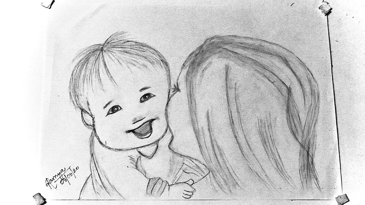 Детские рисунки ко дню карандаша. Рисунок для мамы. Рисунок ко Дню матери. Рисунок на день матери карандашом. Рисунок для мамы легкий.