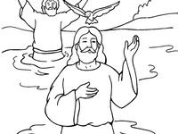 Обряд крещения рисунок