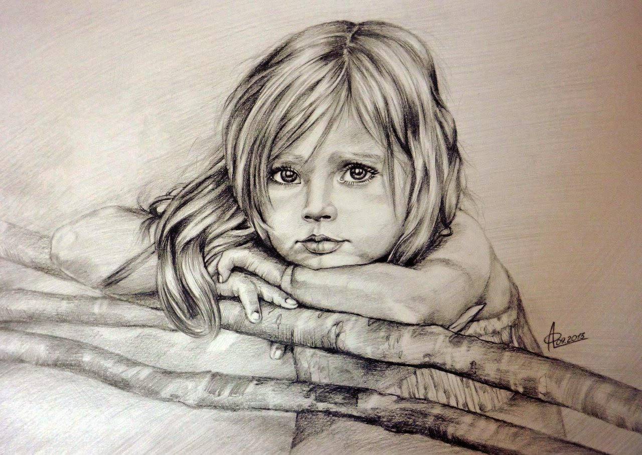 Нарисуй красивого ребенка. Карандаш картина для детей. Портрет ребенка карандашом. Девочка карандашом. Рисунки для девочек.