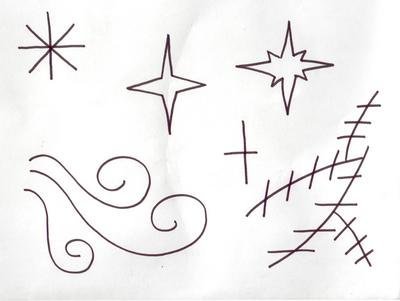 Новогодние узоры для рисования