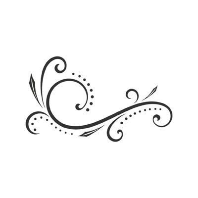 Узоры завитушки для рисования