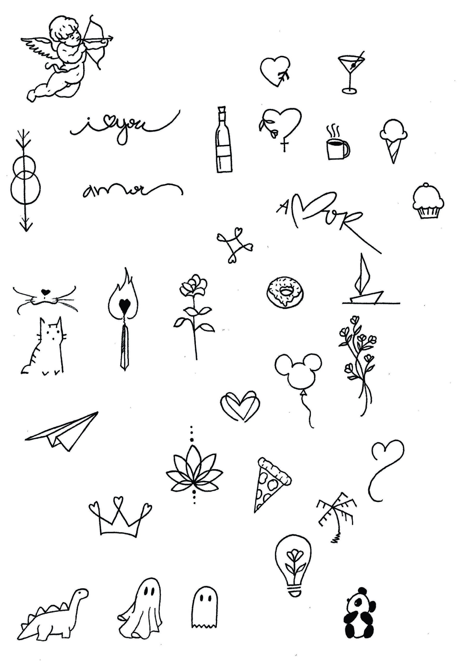 картинки для срисовки символы