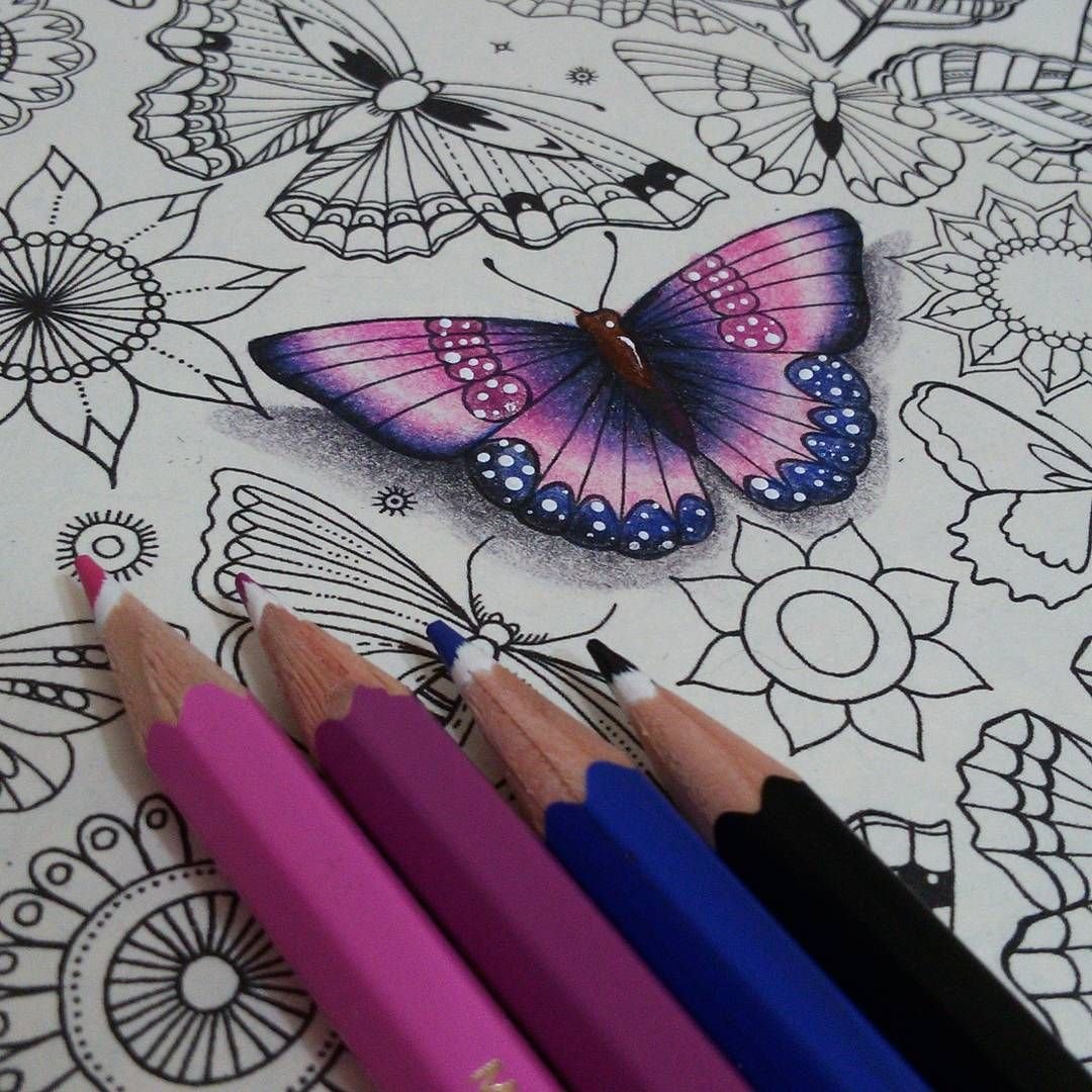 Раскрашиваем цветными карандашами