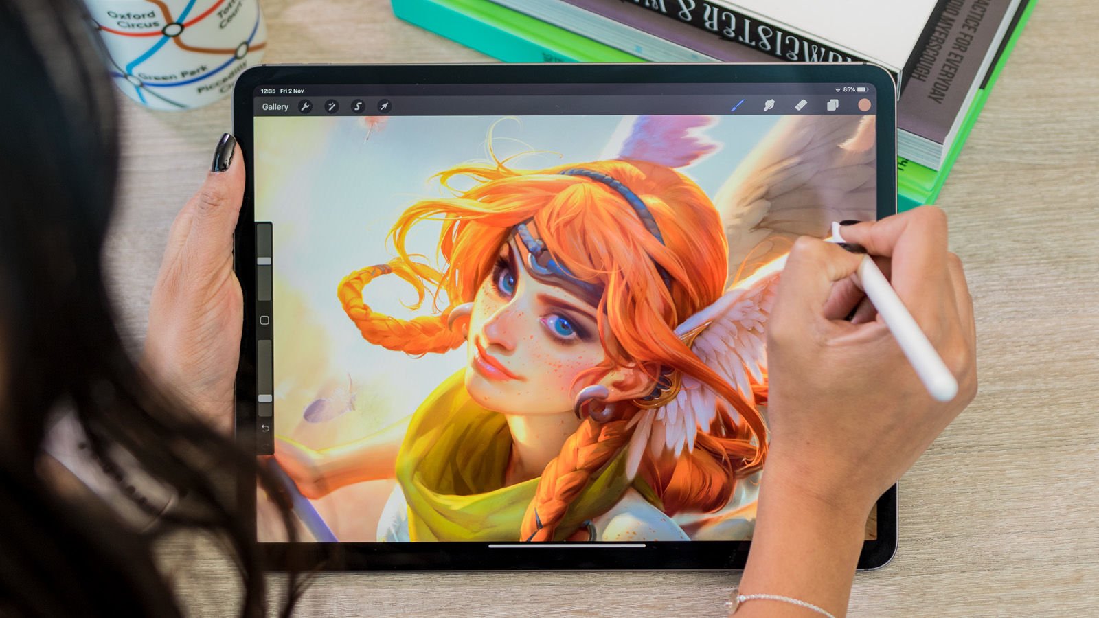 IPAD Pro рисование Procreate