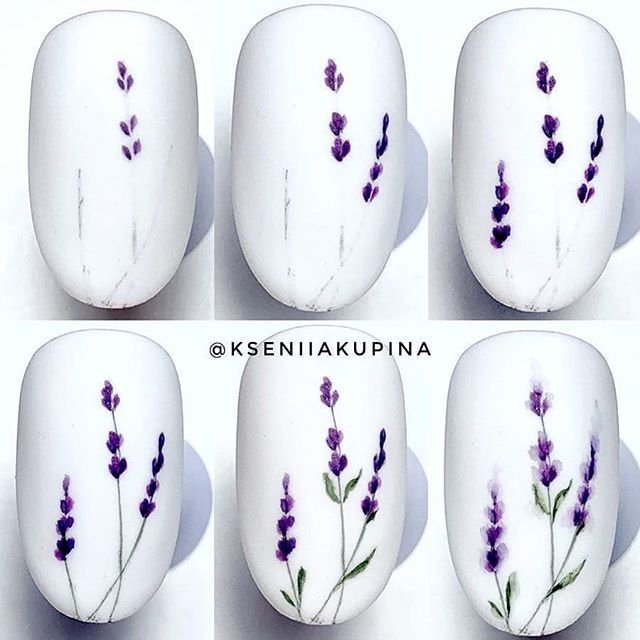 Как нарисовать красиво цветок на ногтях. Чем можно рисовать на ногтях?
