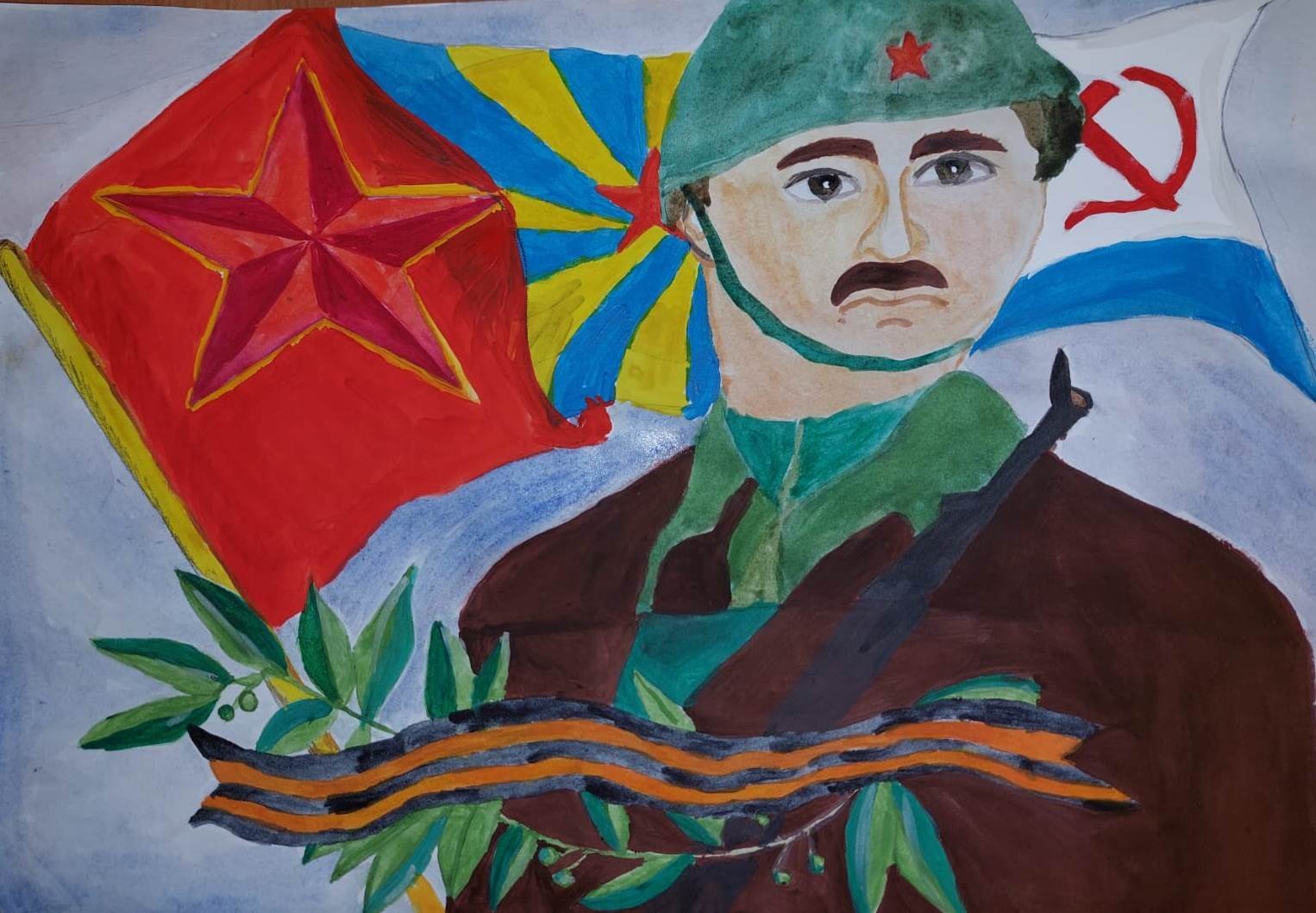 Всероссийский конкурс рисунков защитники Отечества