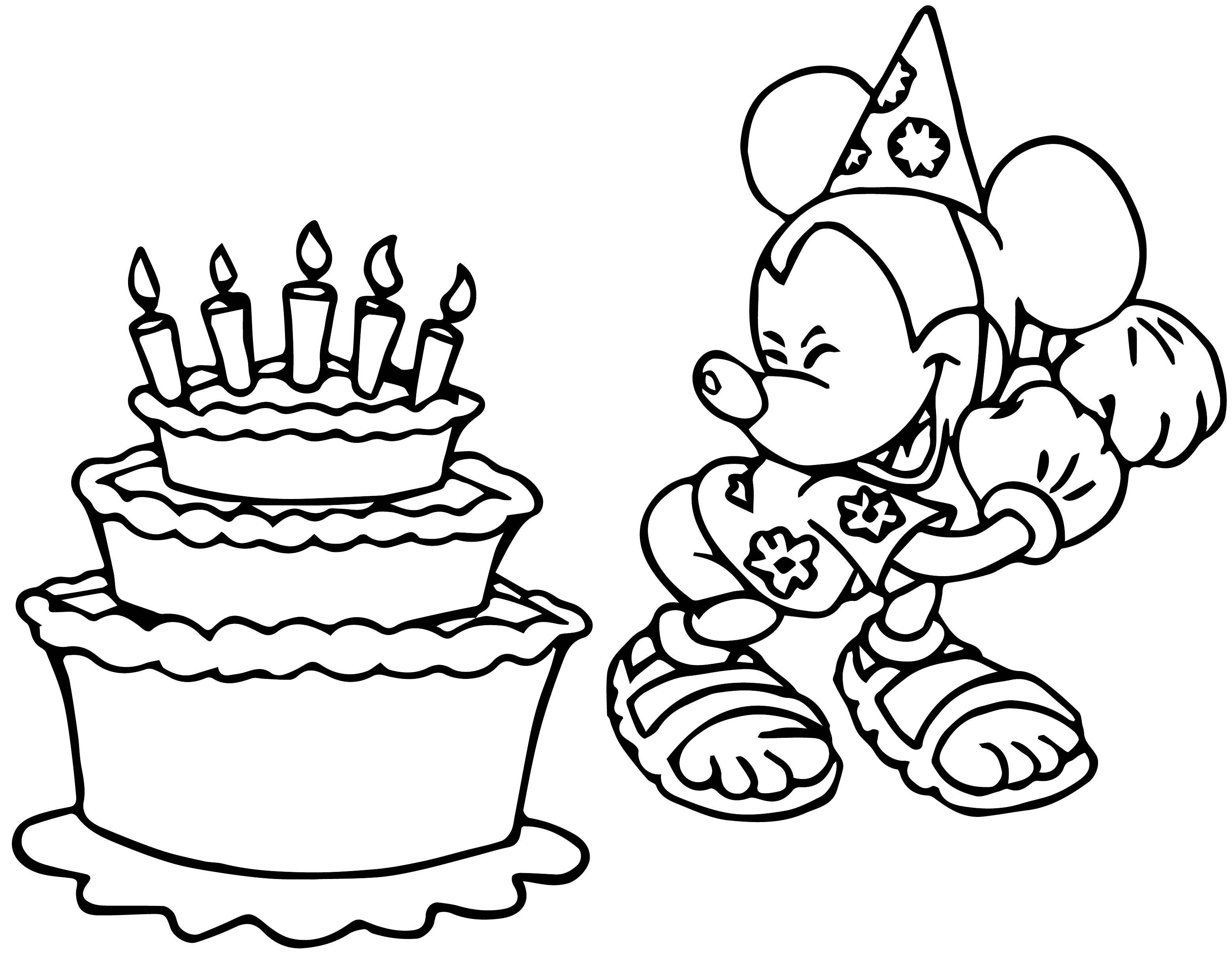 Распечатать картинку на торт. День рождения ИА раскраска. Раскраска "с днем рождения!". Разукрашка с днем рождения. С днем рождения раскраска для детей.