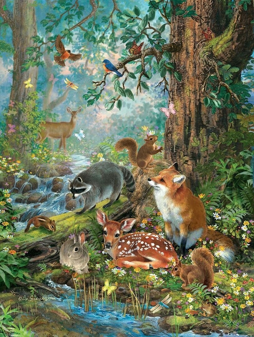 Лесные животные